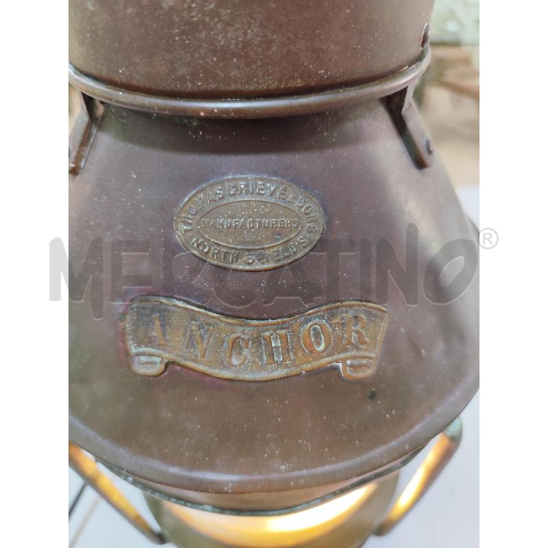 LAMPADA BARCA ANCHOR | Mercatino dell'Usato Roma montemario 2