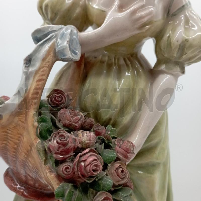 LAMPADA CER DAMA 800 CON FIORI  | Mercatino dell'Usato Roma montemario 4