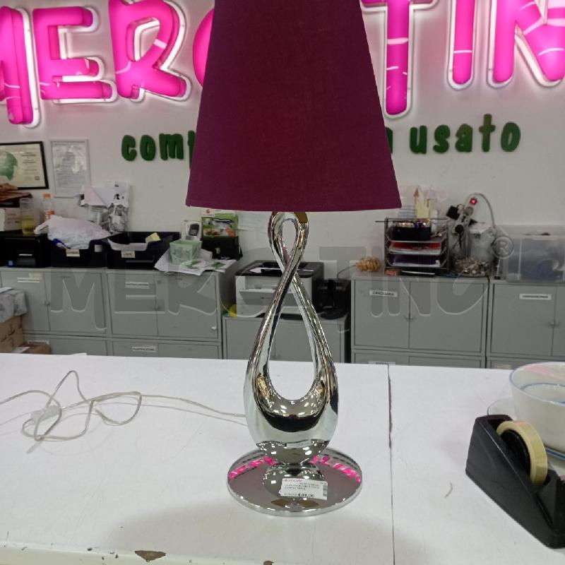 LAMPADA INFINITO CROMO PARAL VIOLA | Mercatino dell'Usato Roma montemario 1