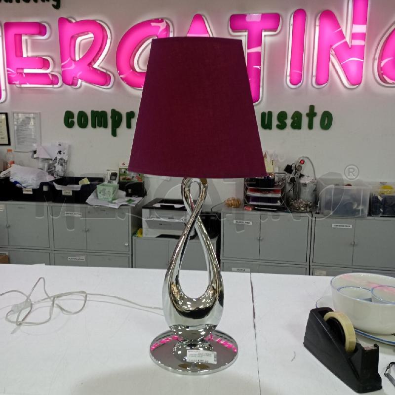 LAMPADA INFINITO CROMO PARAL VIOLA | Mercatino dell'Usato Roma montemario 2