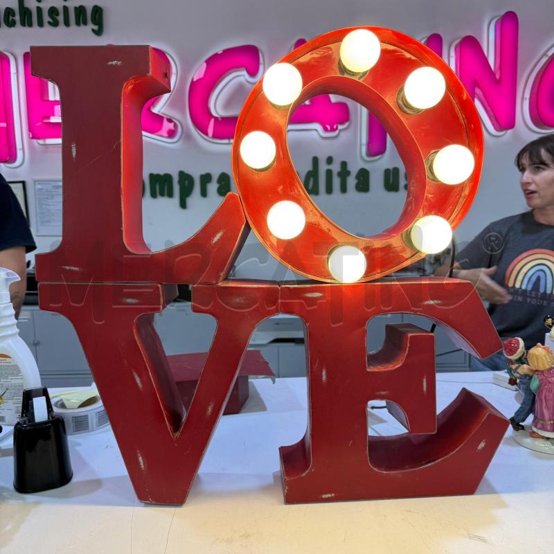 LAMPADA LOVE MAISON DU MONDE | Mercatino dell'Usato Roma montemario 1