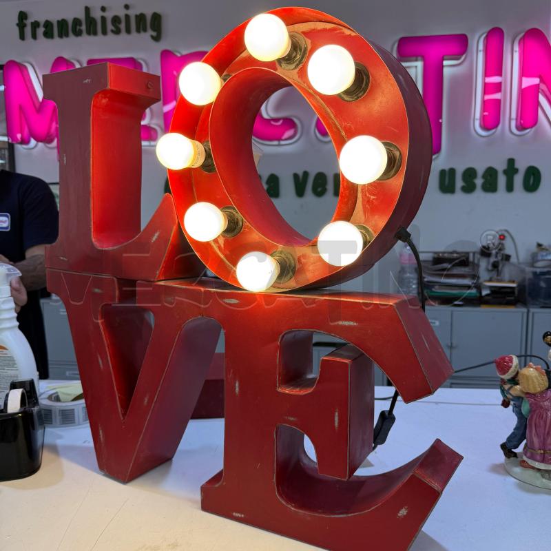 LAMPADA LOVE MAISON DU MONDE | Mercatino dell'Usato Roma montemario 3