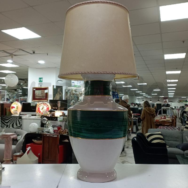 LAMPADA TOMMASO BARBI FINTA MALACHITE | Mercatino dell'Usato Roma montemario 1