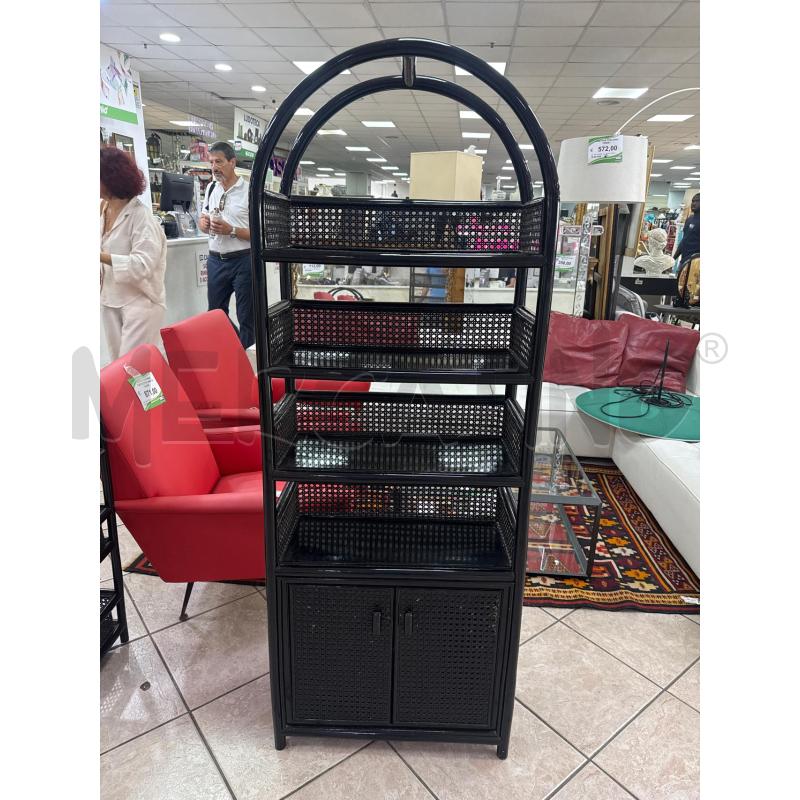 LIBRERIA MIDOLLINO NERA 3R 2 SPOORTELLI | Mercatino dell'Usato Roma montemario 1