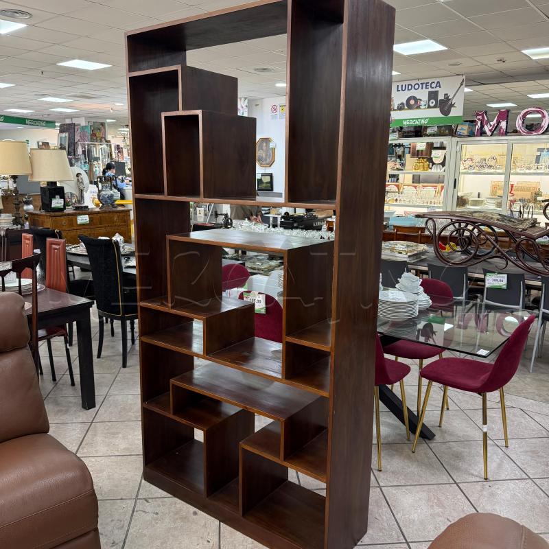 LIBRERIA TEAK ALTA VARI VANI | Mercatino dell'Usato Roma montemario 2
