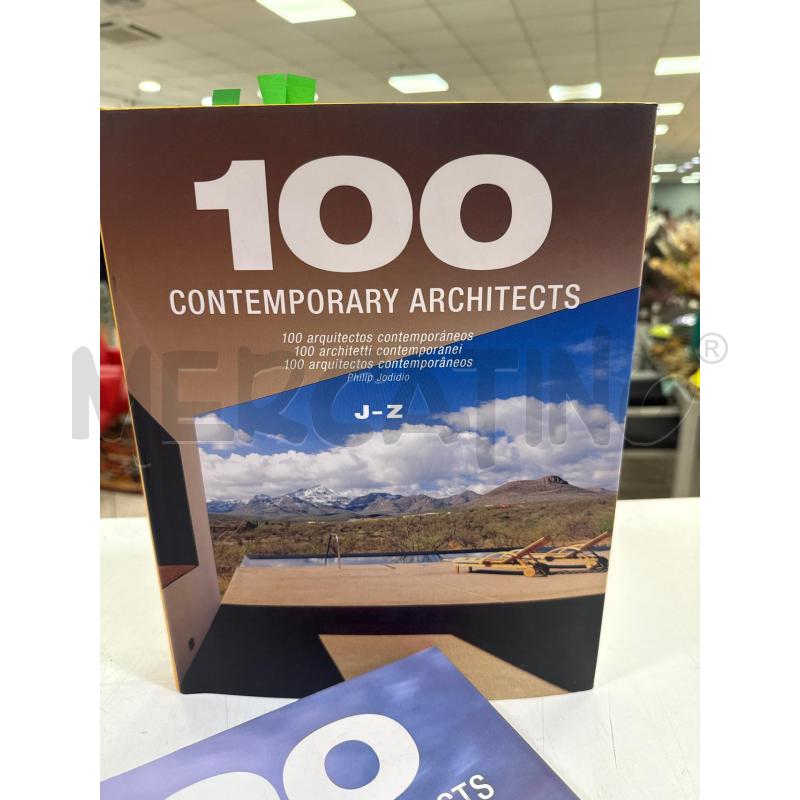 LIBRO DOPPIO TASCHEN 100 CONTEMPORARY ARCHITECTS | Mercatino dell'Usato Roma montemario 2