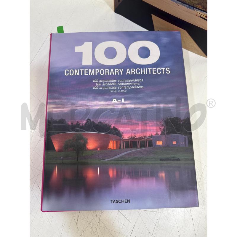 LIBRO DOPPIO TASCHEN 100 CONTEMPORARY ARCHITECTS | Mercatino dell'Usato Roma montemario 3