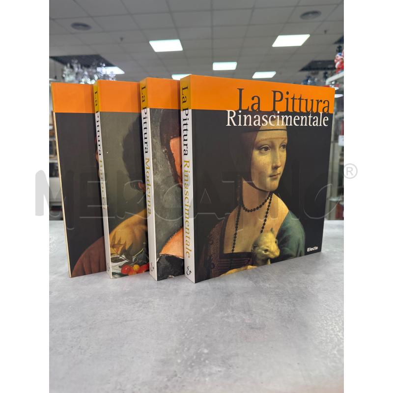 LIBRO LA PITTURA ELECTA 4 VOL  | Mercatino dell'Usato Roma montemario 1