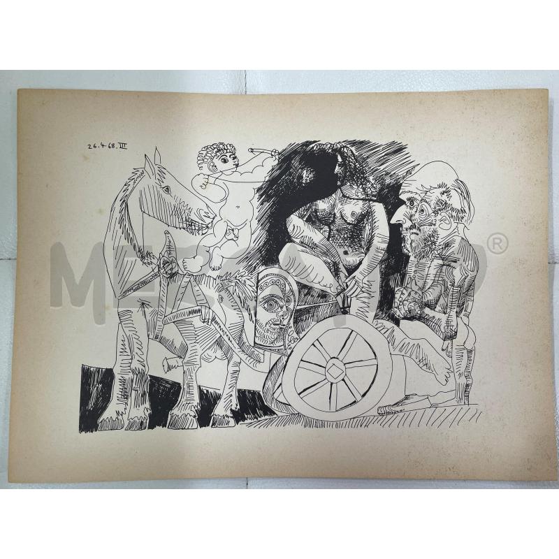LOTTO LITOGRAFIE EROTICHE PICASSO 1968 12PZ | Mercatino dell'Usato Roma montemario 1