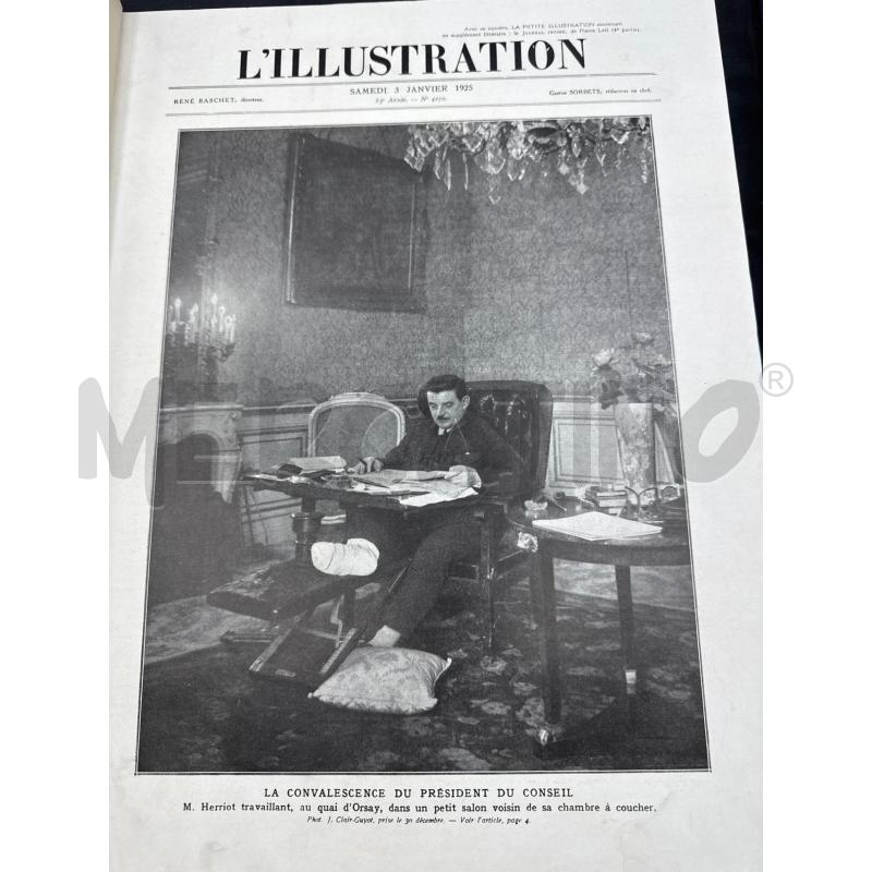 L'ILLUSTRATION 3 VOL 1925 C.REALE ROMANOV | Mercatino dell'Usato Roma montemario 1