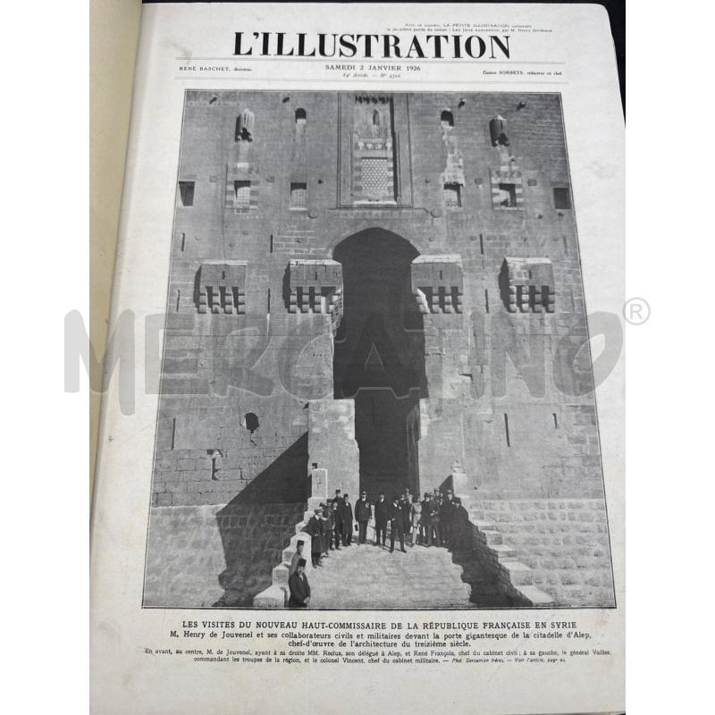 L'ILLUSTRATION 3 VOL 1926 C.REALE ROMANOV | Mercatino dell'Usato Roma montemario 1