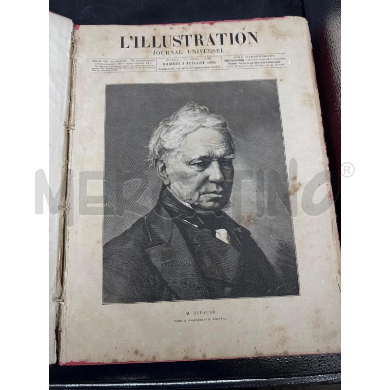 L'ULLUSTRATION 1881 2 VOL C.REALE ROMANOV | Mercatino dell'Usato Roma montemario 1