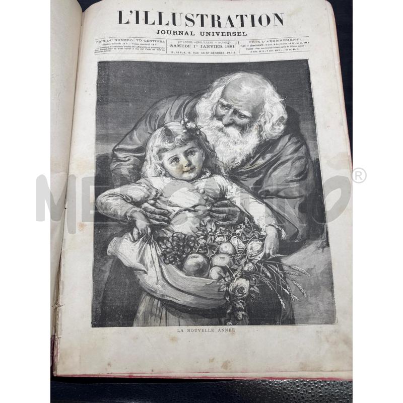 L'ULLUSTRATION 1881 2 VOL C.REALE ROMANOV | Mercatino dell'Usato Roma montemario 4