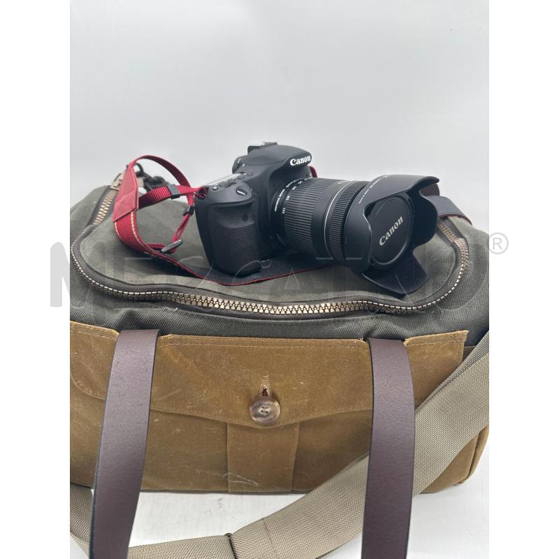 MACCHINA FOTOGRAFICA CANON EOS60D+OBIETTIVO EFS 18X135+BORSA | Mercatino dell'Usato Roma montemario 4