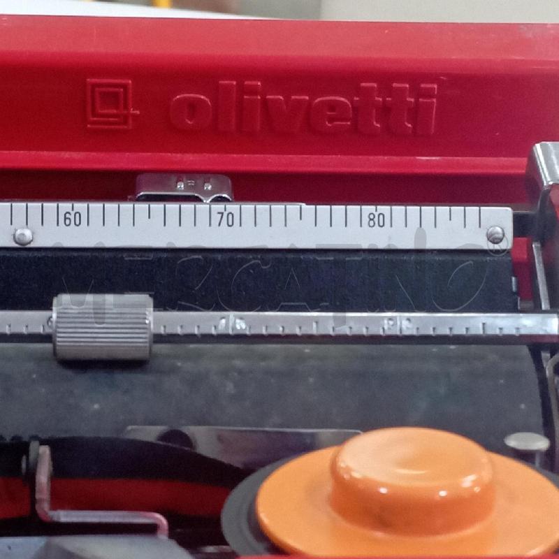 MACCHINA SCRIVERE OLIVETTI VALENTINE ROSSA | Mercatino dell'Usato Roma montemario 4