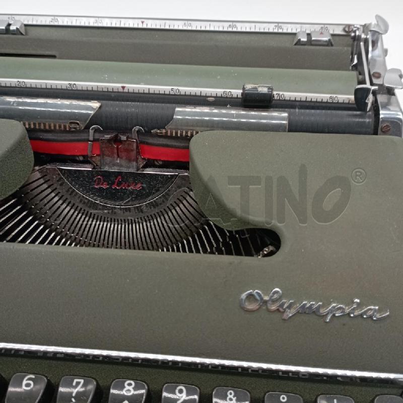 MACCHINA SCRIVERE OLYMPIA VERDE | Mercatino dell'Usato Roma montemario 2