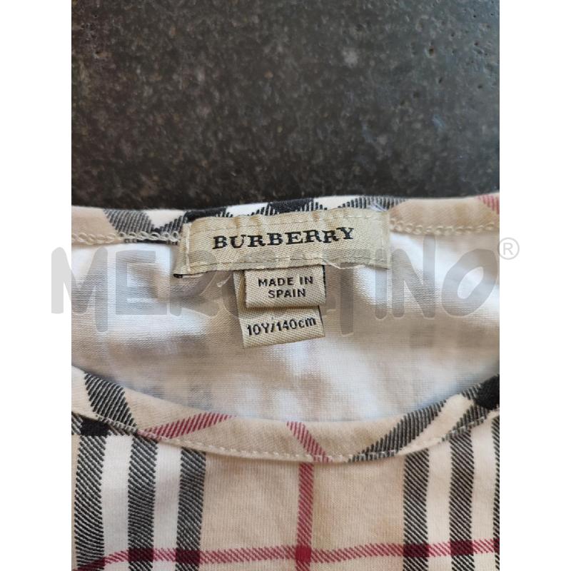 MAGLIA BAMBINO BEIGE CHECK BURBERRY | Mercatino dell'Usato Roma montemario 2