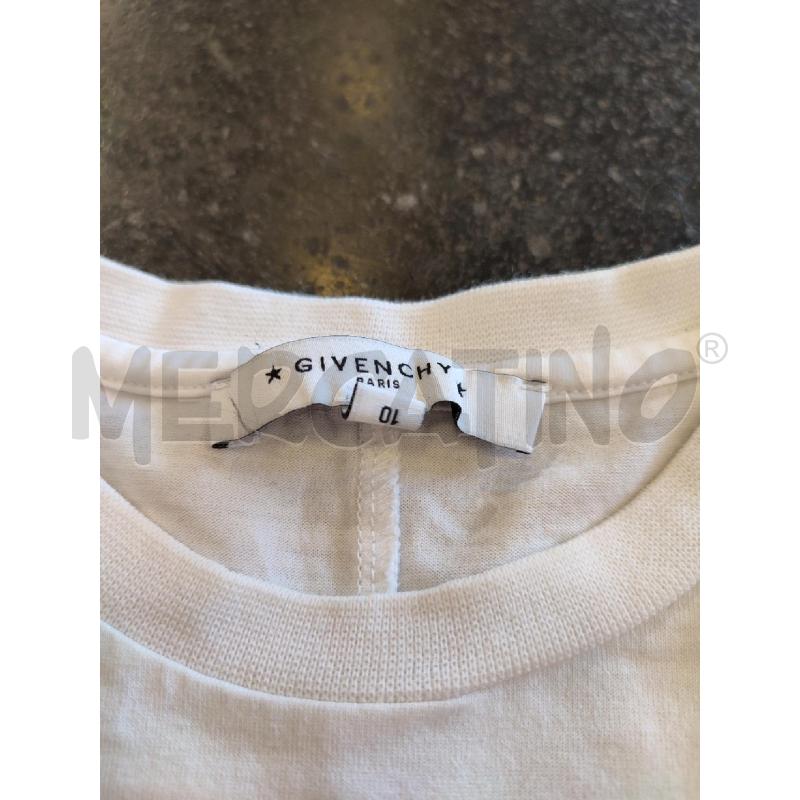 MAGLIA BAMBINO BIANCA GIVENCHY | Mercatino dell'Usato Roma montemario 2