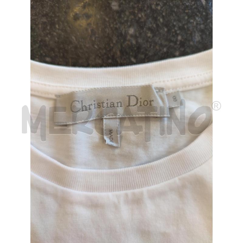 MAGLIA BAMBINO BIANCO CHRISTIAN DIOR  | Mercatino dell'Usato Roma montemario 2