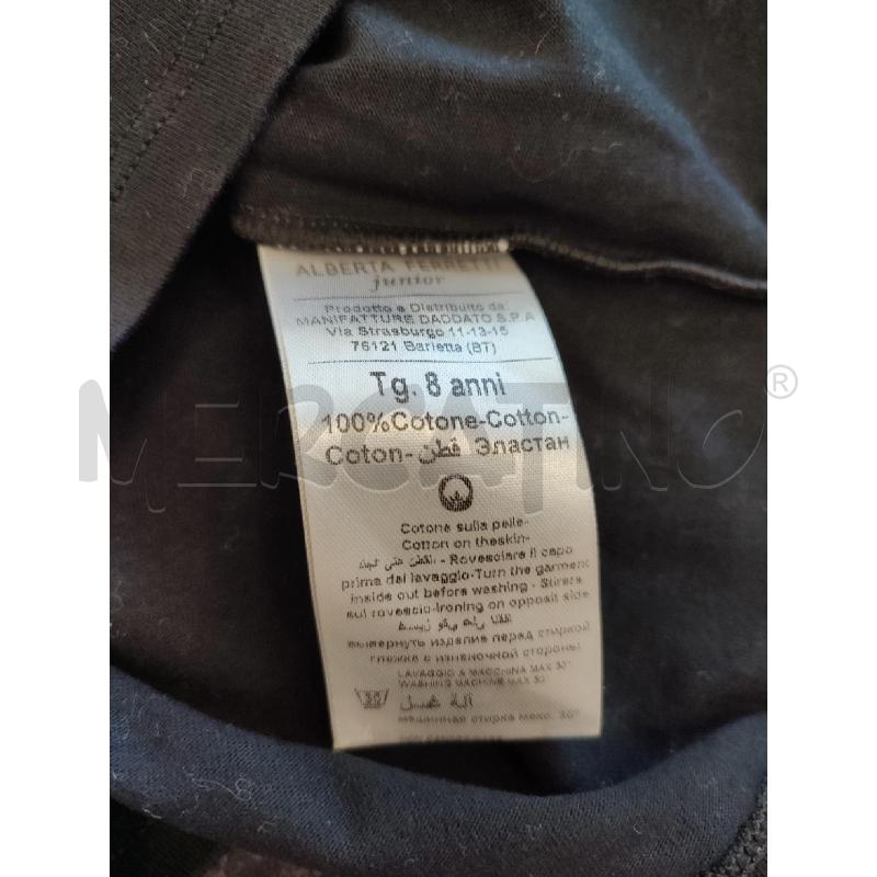 MAGLIA BAMBINO NERO ALBERTA FERRETTI HAPPY | Mercatino dell'Usato Roma montemario 3