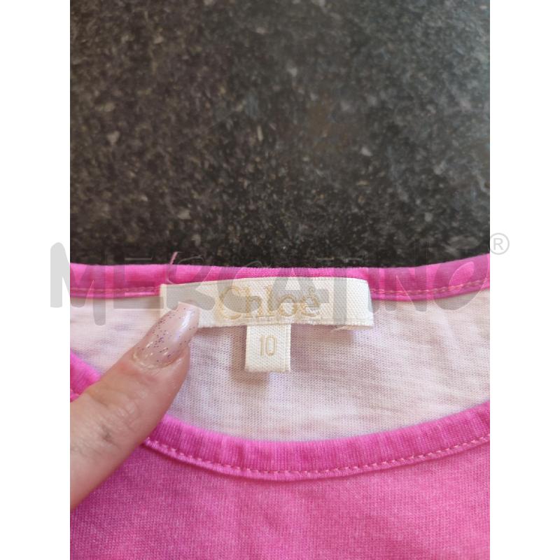 MAGLIA BAMBINO ROSA ARANCIO CHLOÈ | Mercatino dell'Usato Roma montemario 2