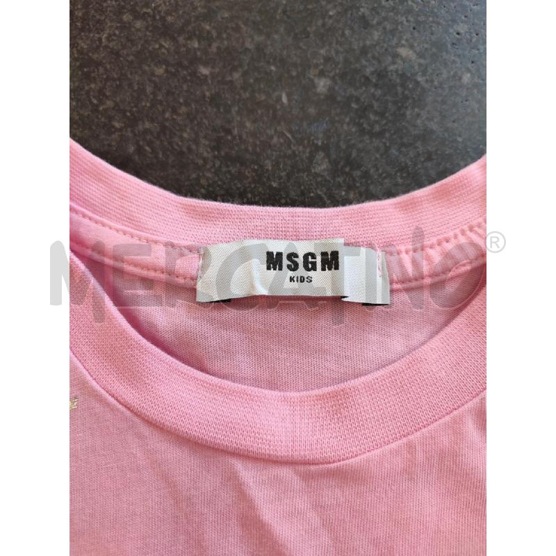 MAGLIA BAMBINO ROSA MSGM | Mercatino dell'Usato Roma montemario 2