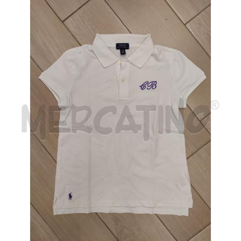 MAGLIA B BIANCA RALPH LAUREN CB | Mercatino dell'Usato Roma montemario 1