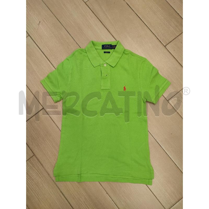 MAGLIA B VERDE RALPH LAUREN ARANCIO | Mercatino dell'Usato Roma montemario 1