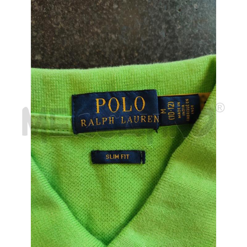 MAGLIA B VERDE RALPH LAUREN ARANCIO | Mercatino dell'Usato Roma montemario 2