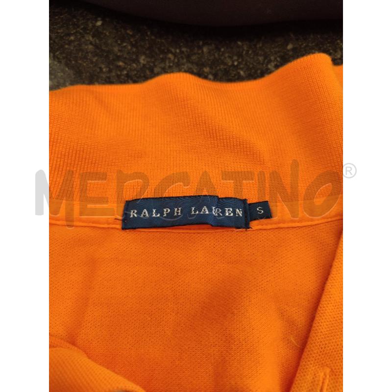 MAGLIA DONNA ARANCIONE RALPH LAUREN PERLINE | Mercatino dell'Usato Roma montemario 2