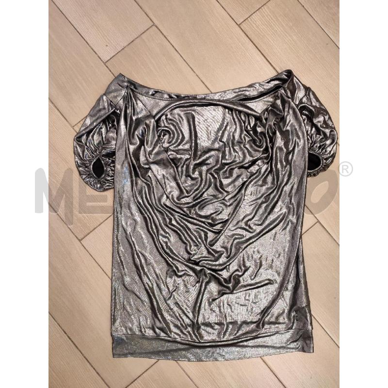 MAGLIA DONNA ARGENTATA GILMAR | Mercatino dell'Usato Roma montemario 1