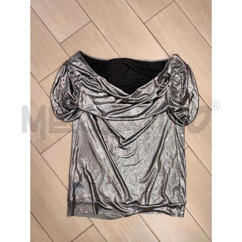 MAGLIA DONNA ARGENTATA GILMAR | Mercatino dell'Usato Roma montemario 2