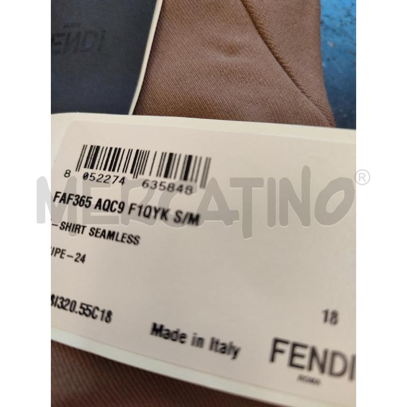 MAGLIA DONNA BEIGE TERMICA FENDI | Mercatino dell'Usato Roma montemario 5