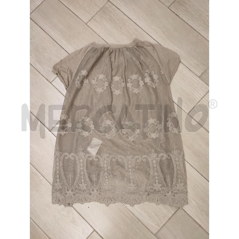 MAGLIA DONNA BEIGE TWINSET PIZZO LATO | Mercatino dell'Usato Roma montemario 2