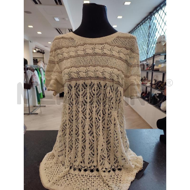 MAGLIA DONNA BEIGE TWINSET UNCIENTTO | Mercatino dell'Usato Roma montemario 1