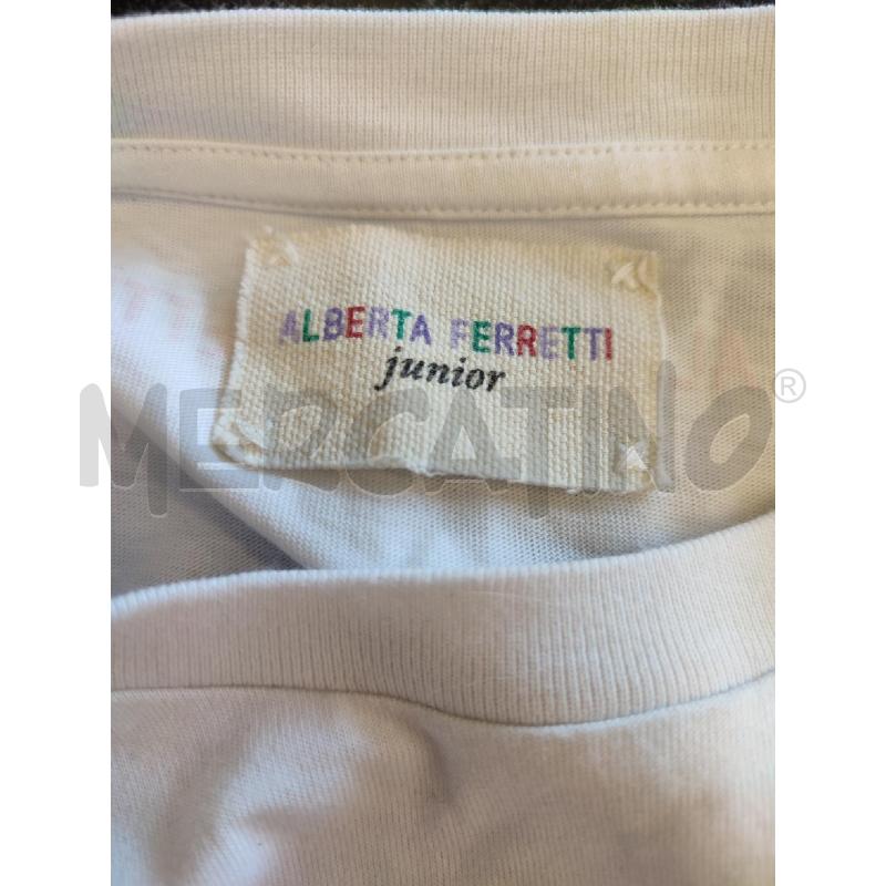 MAGLIA DONNA BIANCA ALBERTA FERRETTI LOVE IS LOVE | Mercatino dell'Usato Roma montemario 4