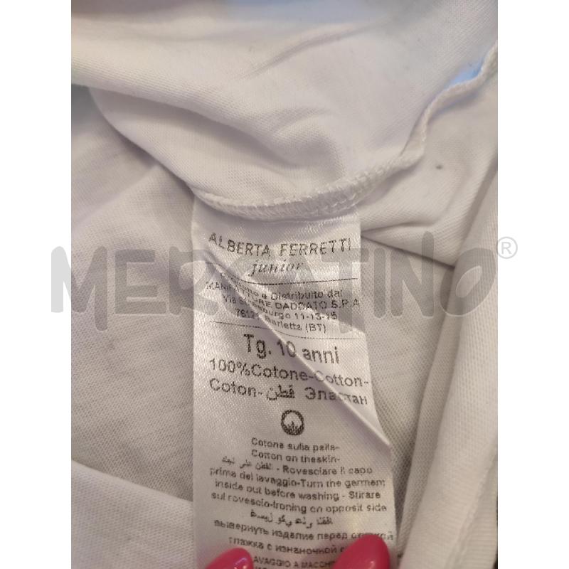 MAGLIA DONNA BIANCA ALBERTA FERRETTI LOVE IS LOVE | Mercatino dell'Usato Roma montemario 5