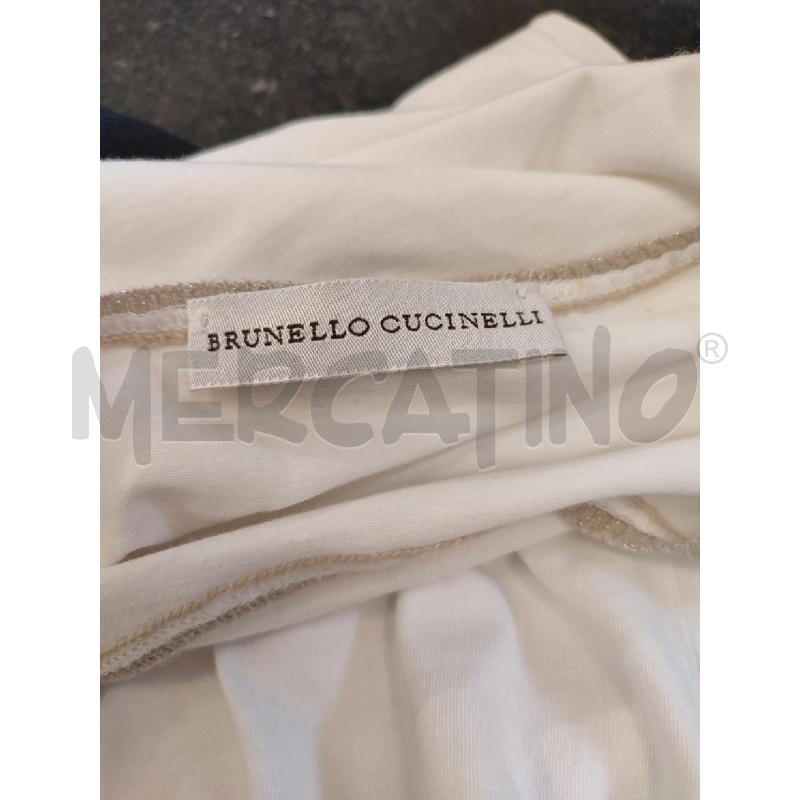 MAGLIA DONNA BIANCA BRUNELLO CUCINELLI | Mercatino dell'Usato Roma montemario 2