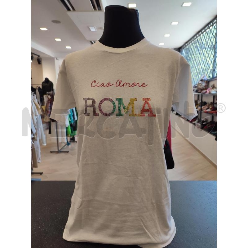 MAGLIA DONNA BIANCA GIADA BENINCASA CIAO AMORE ROMA | Mercatino dell'Usato Roma montemario 1