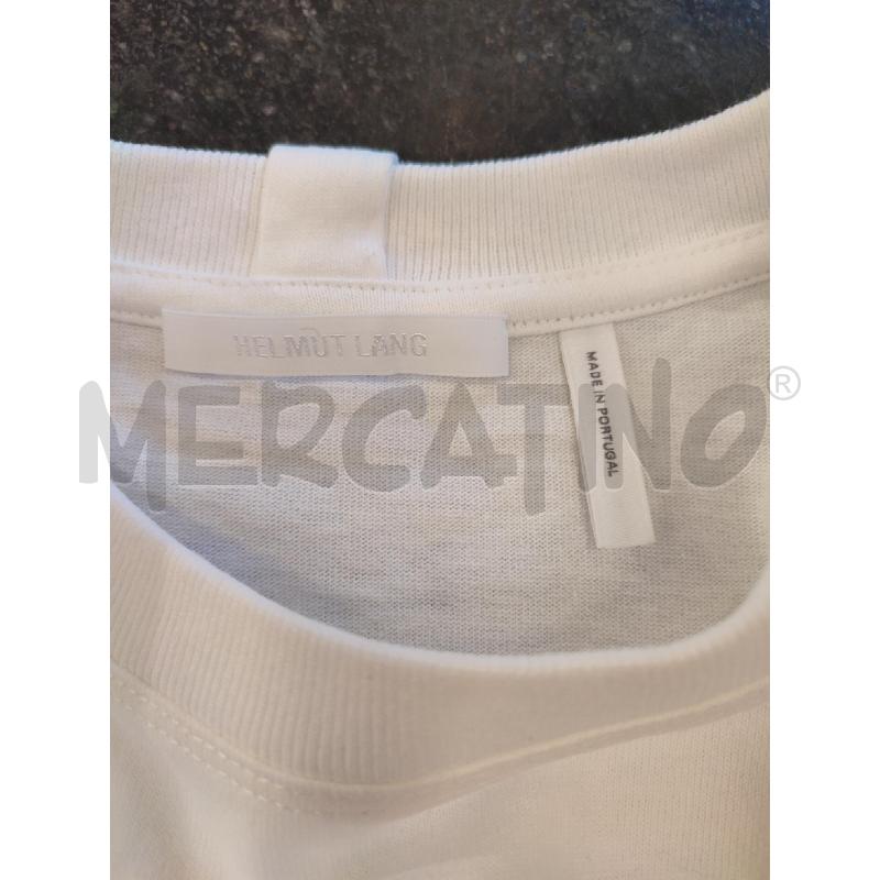 MAGLIA DONNA BIANCA HELMUT LANG | Mercatino dell'Usato Roma montemario 4