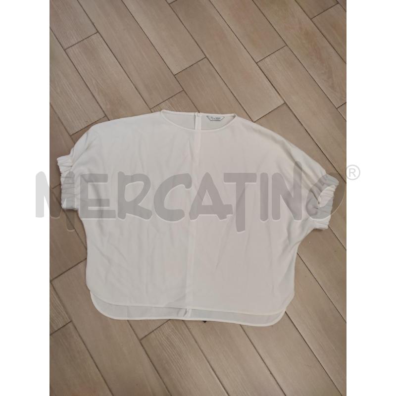 MAGLIA DONNA BIANCA MAX MARA PIPISTRELLO | Mercatino dell'Usato Roma montemario 1