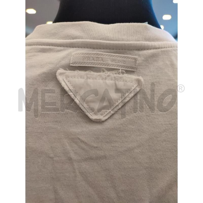 MAGLIA DONNA BIANCA PRADA | Mercatino dell'Usato Roma montemario 2