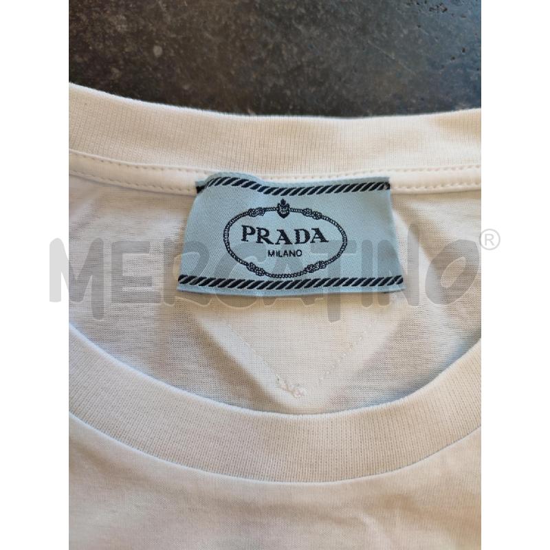 MAGLIA DONNA BIANCA PRADA | Mercatino dell'Usato Roma montemario 3