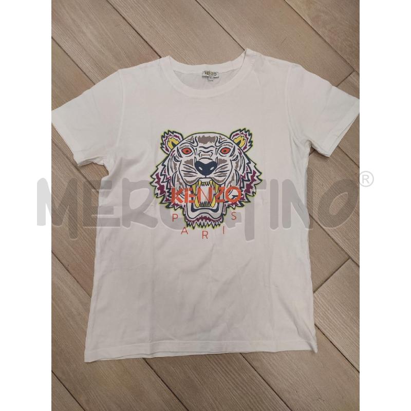 MAGLIA DONNA BIANCO KENZO GIALLO | Mercatino dell'Usato Roma montemario 1