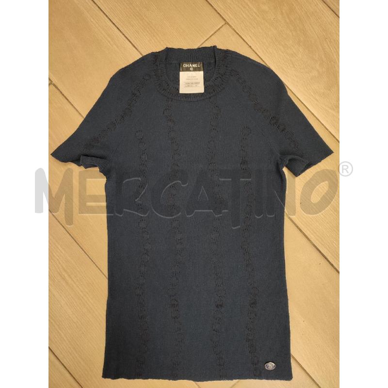 MAGLIA DONNA BLU CHANEL | Mercatino dell'Usato Roma montemario 1