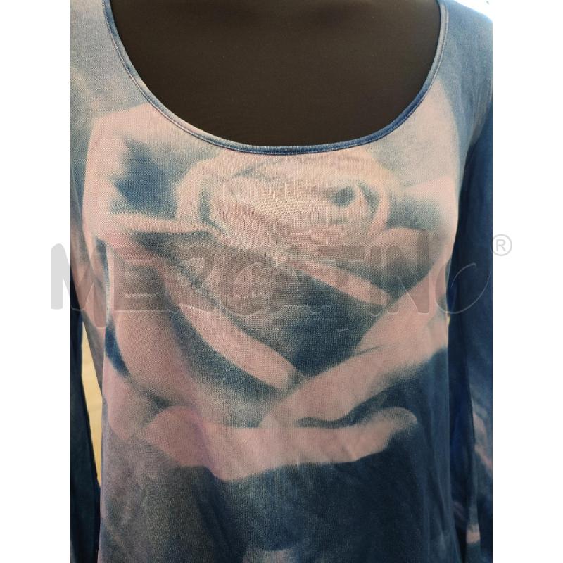 MAGLIA DONNA BLU CLASS ROBERTO CAVALLI SFUMATA VIOLA | Mercatino dell'Usato Roma montemario 2