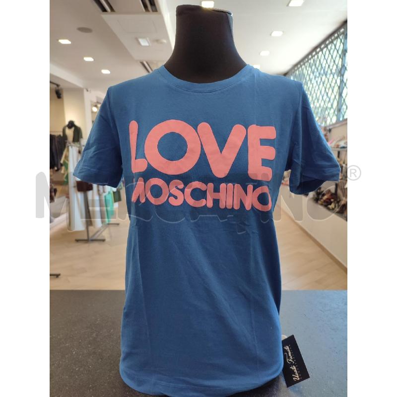 MAGLIA DONNA BLU LOVE MOSCHINO ROSA | Mercatino dell'Usato Roma montemario 1