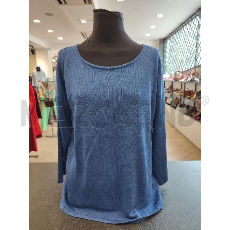 MAGLIA DONNA BLU LUISA SPAGNOLI | Mercatino dell'Usato Roma montemario 1