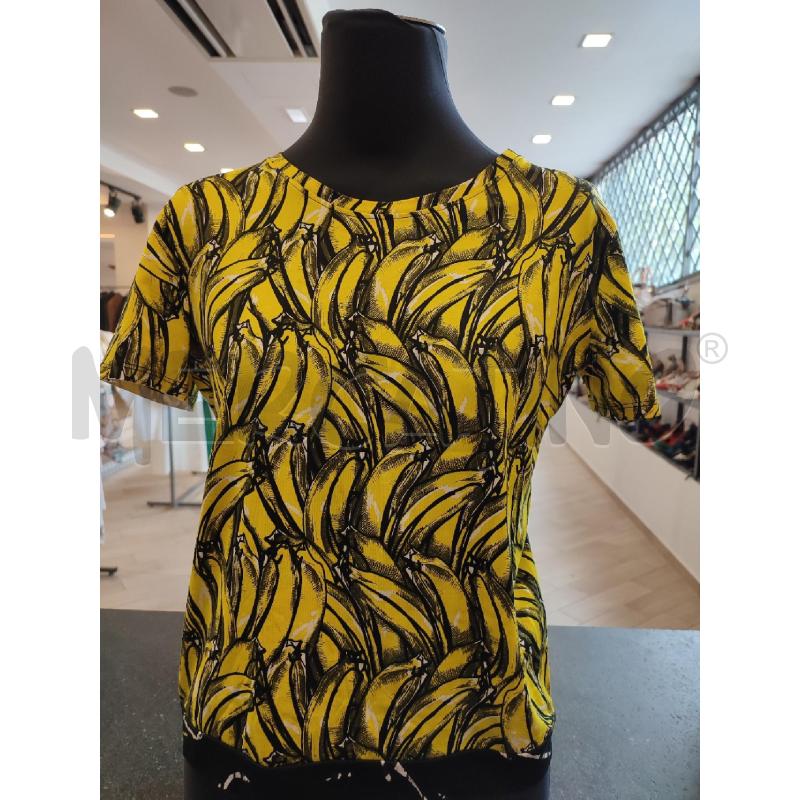 MAGLIA DONNA GIALLA GIORGIO ARMANI BANANE | Mercatino dell'Usato Roma montemario 1
