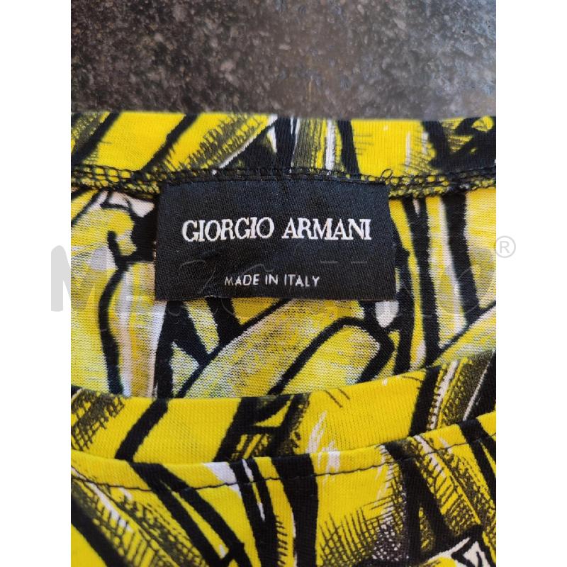 MAGLIA DONNA GIALLA GIORGIO ARMANI BANANE | Mercatino dell'Usato Roma montemario 2